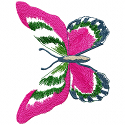 Butterfly Embroidery Design 8